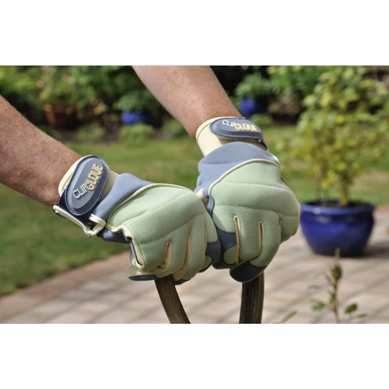 Clip Glove Shock Absorber Ladies Padded Garden Safety Gloves 4 Clip Glove Shock Absorber Ladies Padded Garden Safety Gloves - Image 2