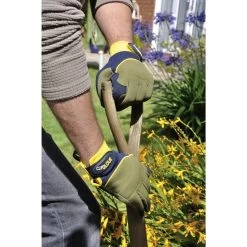 Clip Glove Shock Absorber Padded Gardening Work Gloves -Home - Tools - Gloves clip glove shock absorber padded gardening gloves 15B25D