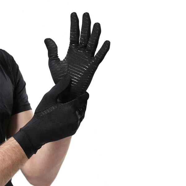 Copper Thermal Antimicrobial Compression Gloves 4 Copper Thermal Antimicrobial Compression Gloves - Image 2
