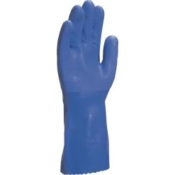 Delta Plus VE780 PVC Coated Chemical Resistant Gloves -Home - Tools - Gloves delta plus ve780 pvc coated cotton lined gloves5B25D