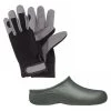 Gardening Men's Bundle With Garden Clogs And Briers Leather Gloves -Home - Tools - Gloves gardening mens bundle