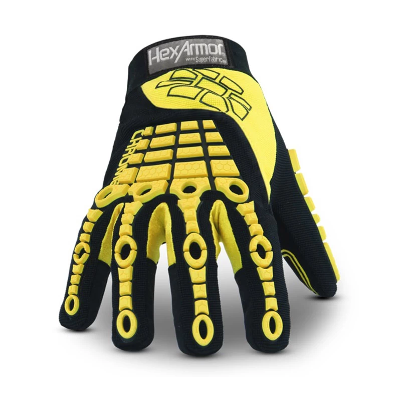 HexArmor 4025 Chrome Series 360° Cut Level F Impact Gloves 4 HexArmor 4025 Chrome Series 360° Cut Level F Impact Gloves - Image 2