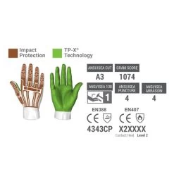 HexArmor Rig Lizard 2021 250°C Heat-Resistant Impact Gloves -Home - Tools - Gloves hexarmor rig lizard 2021 heat resistant impact gloves hm 15B25D