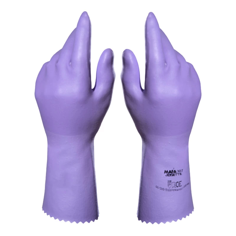 Mapa Jersette 307 Heat-Resistant Waterproof Latex Gauntlet Gloves 3 Mapa Jersette 307 Heat-Resistant Waterproof Latex Gauntlet Gloves