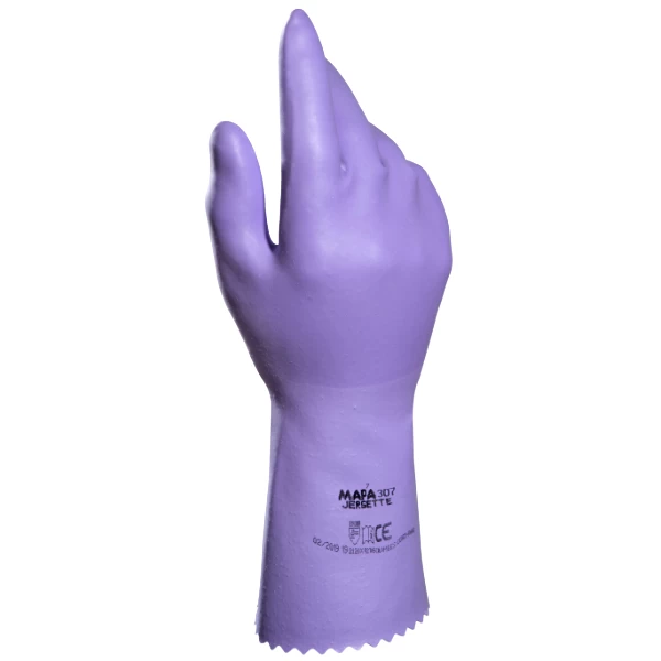 Mapa Jersette 307 Heat-Resistant Waterproof Latex Gauntlet Gloves 4 Mapa Jersette 307 Heat-Resistant Waterproof Latex Gauntlet Gloves - Image 2