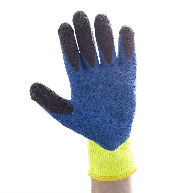 KOOLgrip Hi-Vis Yellow Grip Gloves (Case Of 100 Pairs) 5 KOOLgrip Hi-Vis Yellow Grip Gloves (Case Of 100 Pairs) - Image 3