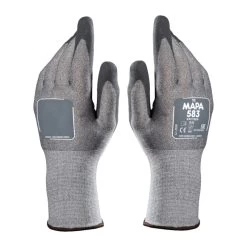 Mapa KryTech 583 Sandy Nitrile-Coated Cut Level C Gloves