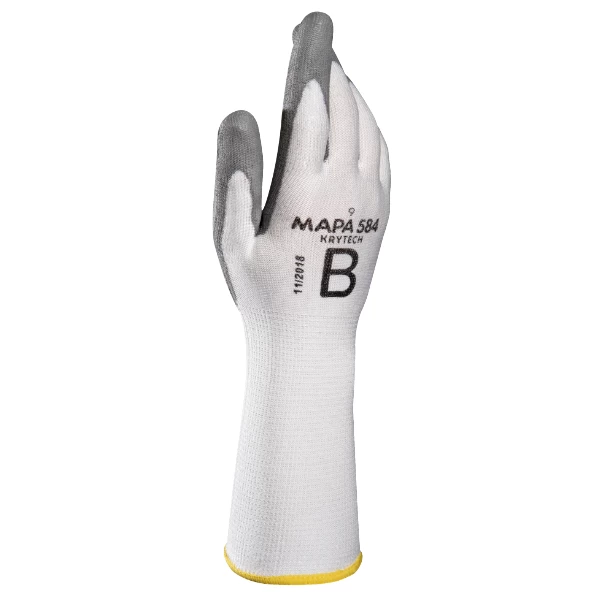 Mapa KryTech 584 Extra Long PU-Coated Handling Gloves 4 Mapa KryTech 584 Extra Long PU-Coated Handling Gloves - Image 2