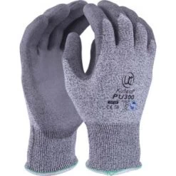 Kutlass Grey Warehouse Handling Safety Gloves PU300