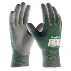 MaxiCut Palm Coated Cut Level 3 Grip Gloves 34-450 (Pack Of 12 Pairs)