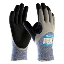 MaxiCut Oil Resistant 3/4 Coated Grip Gloves 34-505 (Pack Of 12 Pairs)