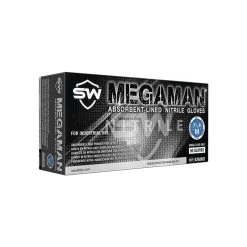 Megaman N66088 Absorbent-Lined Disposable Nitrile Gloves (Box Of 50) -Home - Tools - Gloves megaman n20688 absorbent lined disposable nitrile gloves 15B15D