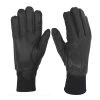 Men's Uniform Lined Leather Police Gloves With Cuff