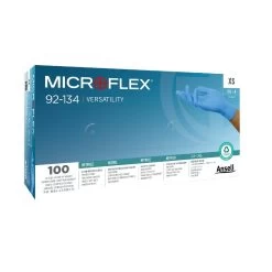 Ansell Microflex Versatility 92-134 Disposable Powder-Free Nitrile Gloves -Home - Tools - Gloves microflex 92 134 gloves5B25D