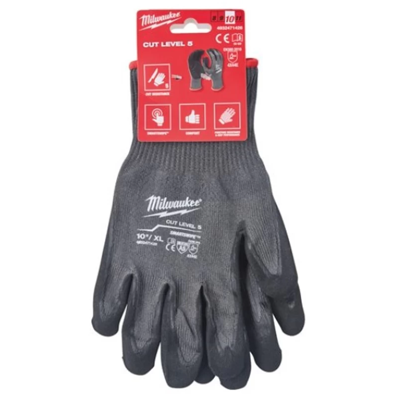 Milwaukee Cut Level E Touchscreen Safety Gloves (4932471424) 4 Milwaukee Cut Level E Touchscreen Safety Gloves (4932471424) - Image 2