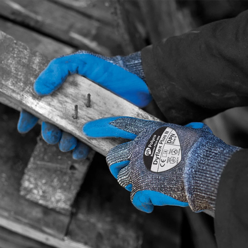 Polyco Dyflex Plus N Contact Heat Self-Sanitising DPN Safety Gloves 4 Polyco Dyflex Plus N Contact Heat Self-Sanitising DPN Safety Gloves - Image 2