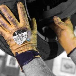 Polyco Imola DR300 Sanitized Velcro Handling Gloves -Home - Tools - Gloves polyco imola drivers style safety gloves dr300 hm 15B35D
