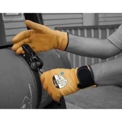 Polyco Imola DR300 Sanitized Velcro Handling Gloves -Home - Tools - Gloves polyco imola drivers style safety gloves dr300 hm 15B45D