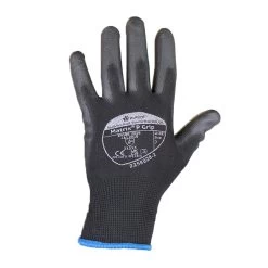 Polyco Matrix P Grip Safety Gloves 400-MAT (Case Of 144 Pairs) -Home - Tools - Gloves polyco matrix P grip black safety gloves 400 MAT 035B25D