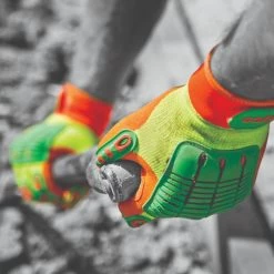 Polyco Multi-Task MTEHV Reinforced Hi-Vis Handling Gloves -Home - Tools - Gloves polyco multi task e hv reinforced mtehv gloves hm 15B25D