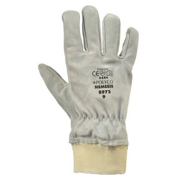 Polyco Nemesis 897 Leather Cut-Resistant Grip Gloves 4 Polyco Nemesis 897 Leather Cut-Resistant Grip Gloves - Image 2