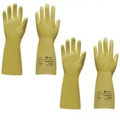 Polyco SuperGlove Volt Class 00 500V Electricians Gloves (Pack Of Two Pairs)