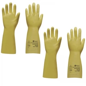 Polyco SuperGlove Volt Class 00 500V Electricians Gloves (Pack Of Two Pairs) 3 Polyco SuperGlove Volt Class 00 500V Electricians Gloves (Pack Of Two Pairs)
