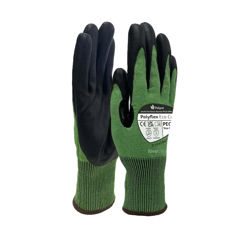 Polyco PECT Polyflex ECO Cut Touchscreen Cut Level-F Safety Gloves 6 Polyco PECT Polyflex ECO Cut Touchscreen Cut Level-F Safety Gloves - Image 4