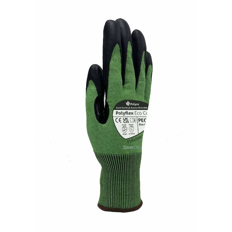 Polyco PECT Polyflex ECO Cut Touchscreen Cut Level-F Safety Gloves 8 Polyco PECT Polyflex ECO Cut Touchscreen Cut Level-F Safety Gloves - Image 6