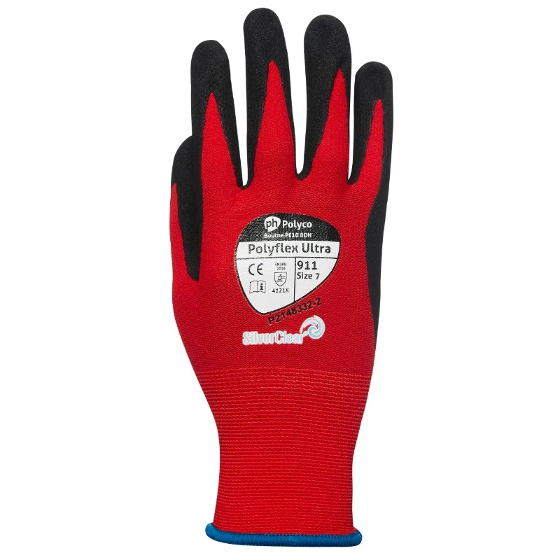 Polyco Polyflex Ultra Safety Gloves (Case Of 60 Pairs) 4 Polyco Polyflex Ultra Safety Gloves (Case Of 60 Pairs) - Image 2