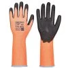 Portwest A631 Orange Vis-Tex Cut Resistant Long Cuff Gloves -Home - Tools - Gloves portwest a631 safety gloves