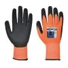 Portwest A625 Hi-Vis Cut-Resistant Orange And Black Gloves -Home - Tools - Gloves portwest hi vis orange and black gloves a625