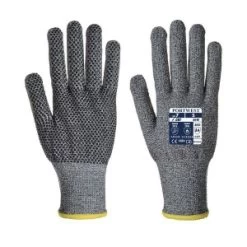 Portwest A640 Sabre Cut-Resistant PVC Dot Palm Gloves