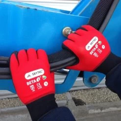 Skytec Beta PU Gloves 7 Skytec Beta PU Gloves -Home - Tools - Gloves skytec red beta gloves 25B25D