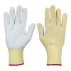 Tornado Exertion-Lite Leather Palm Work Gloves GRC