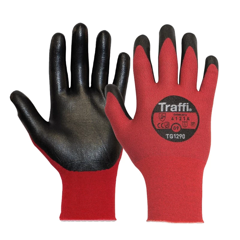 Traffiglove TG1290 Red Touchscreen All-Purpose Work Safety Gloves 3 Traffiglove TG1290 Red Touchscreen All-Purpose Work Safety Gloves
