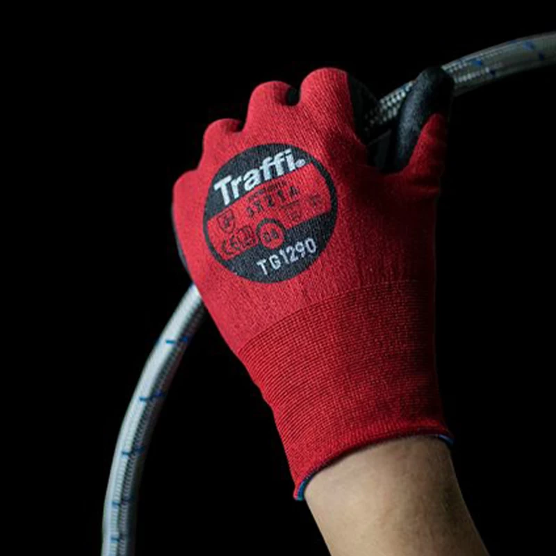 Traffiglove TG1290 Red Touchscreen All-Purpose Work Safety Gloves 4 Traffiglove TG1290 Red Touchscreen All-Purpose Work Safety Gloves - Image 2