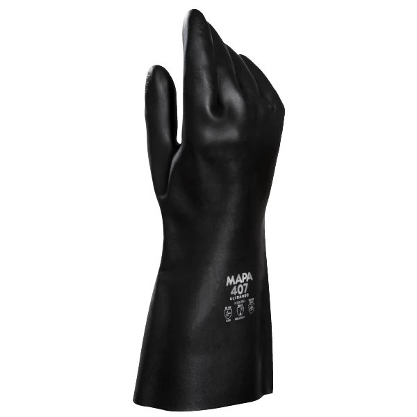 Mapa UltraNeo 407 Double Neoprene Chemical-Resistant Gauntlet Gloves 4 Mapa UltraNeo 407 Double Neoprene Chemical-Resistant Gauntlet Gloves - Image 2