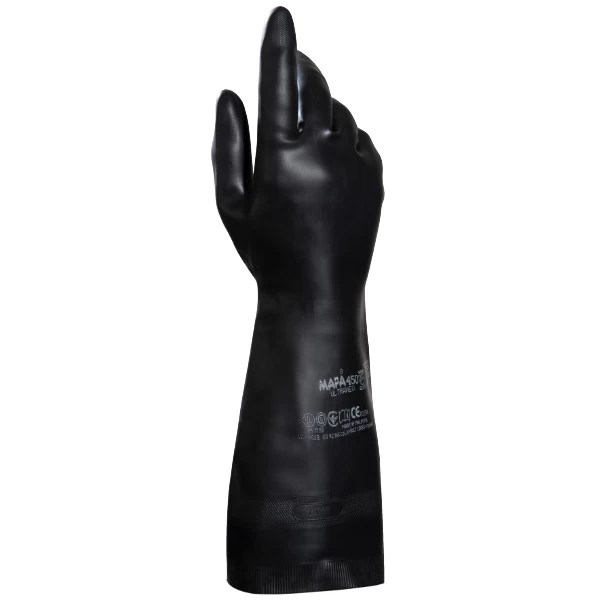 Mapa UltraNeo 450 Lightweight Chemical-Resistant Neoprene Gauntlet Gloves 4 Mapa UltraNeo 450 Lightweight Chemical-Resistant Neoprene Gauntlet Gloves - Image 2