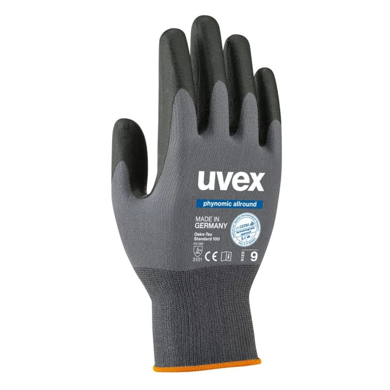 Uvex 60049 Phynomic Allround Dirt Resistant Safety Gloves 4 Uvex 60049 Phynomic Allround Dirt Resistant Safety Gloves - Image 2