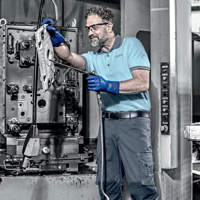 Uvex Rubiflex S 27cm Chemical-Resistant Gloves NB27B 5 Uvex Rubiflex S 27cm Chemical-Resistant Gloves NB27B - Image 3