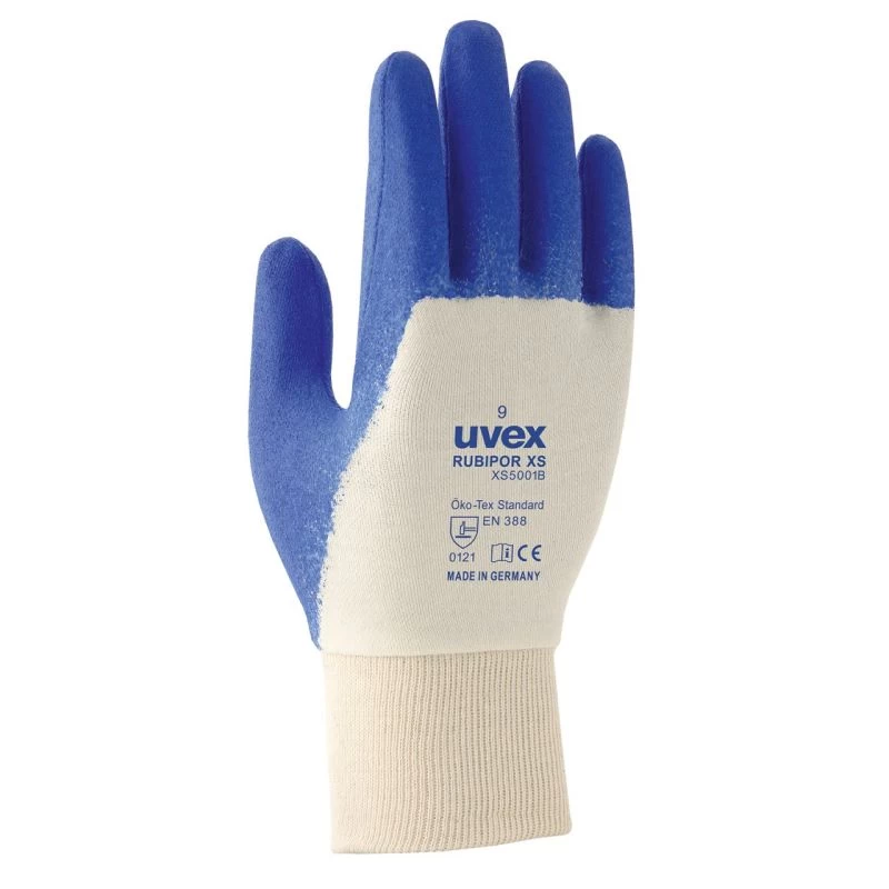 Uvex Rubipor XS5001B Lightweight Touchscreen Safety Gloves 4 Uvex Rubipor XS5001B Lightweight Touchscreen Safety Gloves - Image 2