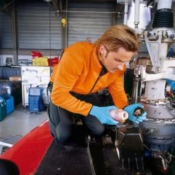 Uvex U-Fit Disposable Flexible Nitrile Rubber Chemical Gloves -Home - Tools - Gloves uvex u fit flexible chemical resistant disposable gloves 15B35D 1